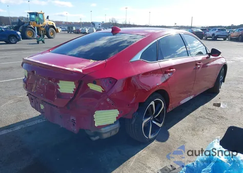 2019 Honda Accord Sport из США, поврежденный, VIN 1HGCV1F31KA084897